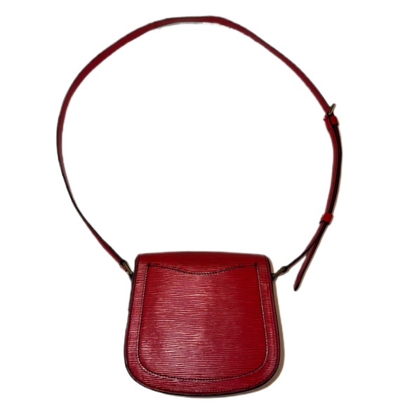 Vintage Louis Vuitton Epi Mini Saint Cloud Castilian Red PM - Picture 7 of 15